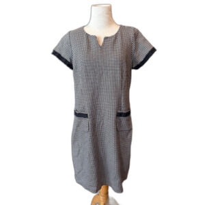 12P Talbots blue and white dress